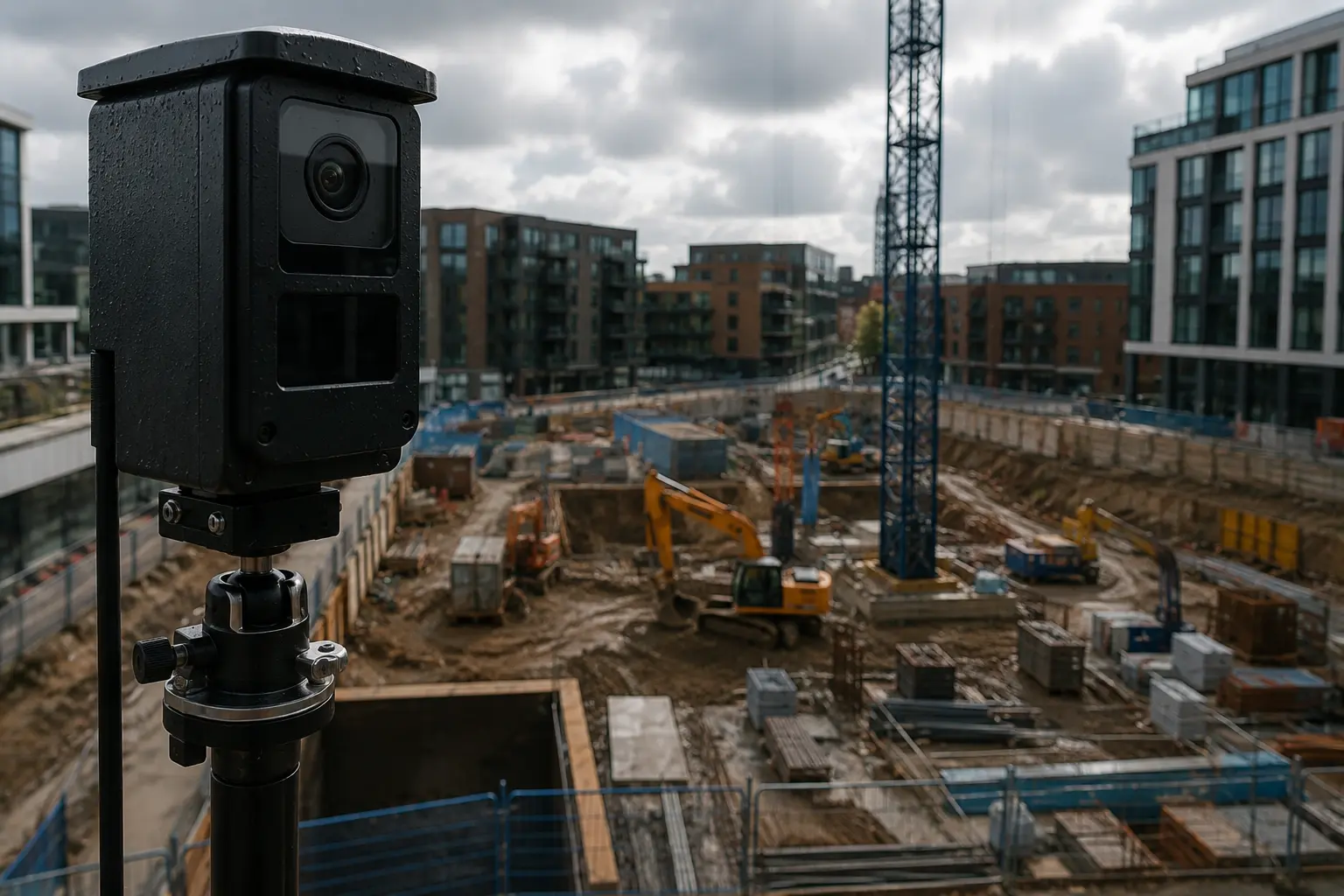 Timelapse camera hire for UK construction projects